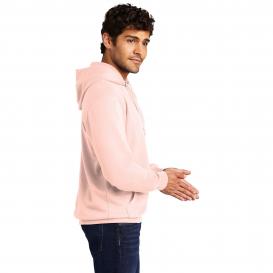 District DT6100 V.I.T. Fleece Pullover Hoodie - Rosewater Pink