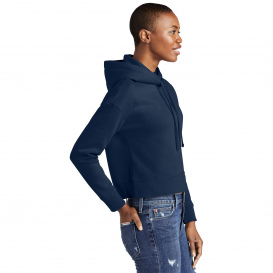 District DT6101 Womens V.I.T. Fleece Hoodie - New Navy