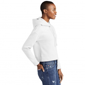 District DT6101 Womens V.I.T. Fleece Hoodie - White