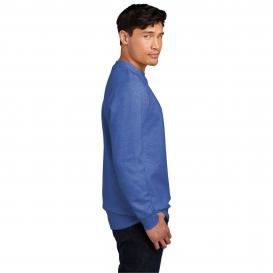 District DT6104 V.I.T. Fleece Crew Neck Sweatshirt - Royal Frost