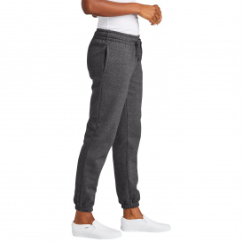 District DT6110 Women’s V.I.T. Fleece Sweatpants - Heathered Charcoal