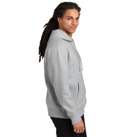 District DT6600 V.I.T. Heavyweight Fleece Hoodie - Light Heather Grey