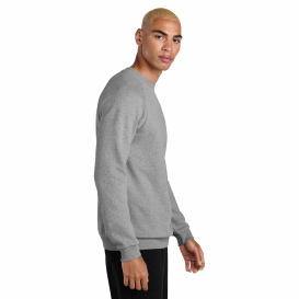 District DT7804 - Cloud Fleece Crew - Heathered Steel