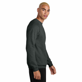 District DT7804 - Cloud Fleece Crew - Heathered Charcoal