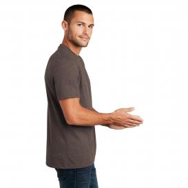 District DT8000 Re-Tee - Deep Brown Heather