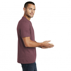 District DT8000 Re-Tee - Maroon Heather