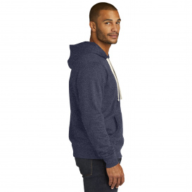 District DT8100 Re-Fleece Pullover Hoodie - Heathered Navy