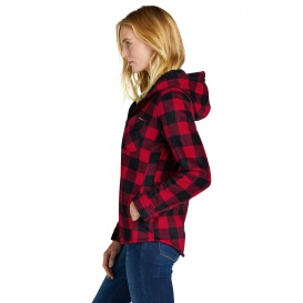 Eddie Bauer EB229 Ladies Woodland Shirt Jac - Radish Black