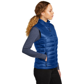 Eddie Bauer EB513 Ladies Quilted Vest - Cobalt Blue