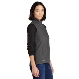 Eddie Bauer EB547 Ladies Stretch Soft Shell Vest - Iron Gate