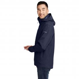 Eddie Bauer EB656 WeatherEdge 3-in-1 Jacket - River Blue/Cobalt Blue