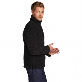 Port Authority F130 Cozy 1/4-Zip Fleece - Black
