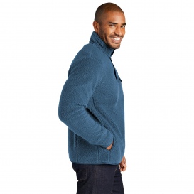 Port Authority F140 Camp Fleece Snap Pullover - Regatta Blue