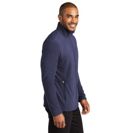 Port Authority F151 Accord Microfleece Jacket - Navy | Full Source