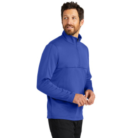 Port Authority F804 Smooth Fleece 1/4-Zip -True Royal
