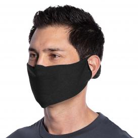 Port & Company FACECOVER 50/50 Cotton/Poly Face Covering - Black