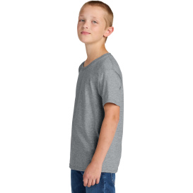Jerzees IC46B Ultimate Youth Ring Spun T-Shirt - Athletic Heather