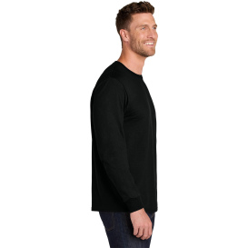 Jerzees IC46L Unisex Ring Spun Long Sleeve T-Shirt - Black Ink