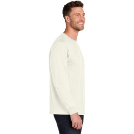 Jerzees IC46L Unisex Ring Spun Long Sleeve T-Shirt - Sweet Cream Heather