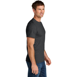 Jerzees IC46M Ultimate Unisex Ring Spun T-Shirt - Black Ink Heather