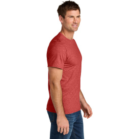 Jerzees IC46M Ultimate Unisex Ring Spun T-Shirt - Fiery Red Heather