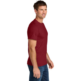 Jerzees IC46M Ultimate Unisex Ring Spun T-Shirt - Peppered Red Heather