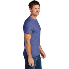 Jerzees IC46M Ultimate Unisex Ring Spun T-Shirt - Retro Heather Purple