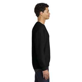 Jerzees IC48M Ultimate Unisex CVC Ring Spun Crewneck Sweatshirt - Black Ink