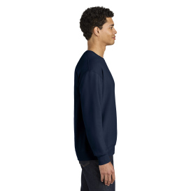 Jerzees IC48M Ultimate Unisex CVC Ring Spun Crewneck Sweatshirt - J Navy