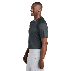 Sport-Tek ST359 PosiCharge Competitor 2-Button Henley - Iron Grey