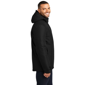 Port Authority J362 Venture Waterproof Insulated Jacket - Deep Black