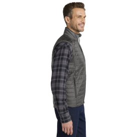 Port Authority J851 Packable Puffy Vest - Sterling Grey/Graphite