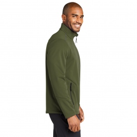 Port Authority J921 Collective Tech Soft Shell Jacket - Olive Green