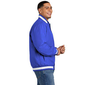 Sport-Tek JST58 Insulated Varsity Jacket - True Royal