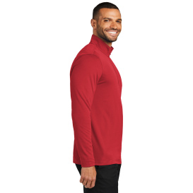 Port Authority K112 Dry Zone UV Micro-Mesh 1/4-Zip - Rich Red