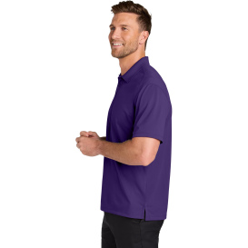 Port Authority K240 Wearever Performance Pique Polo - Prism Purple