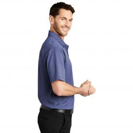 Port Authority K542 Heathered Silk Touch Performance Polo - Royal Heather