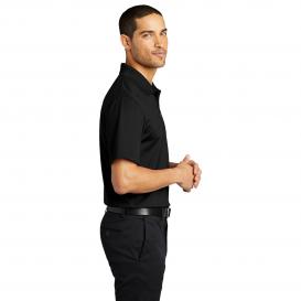 Port Authority K587 Eclipse Stretch Polo - Deep Black