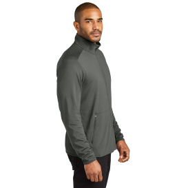 Port Authority K595 Accord Stretch Fleece Full-Zip - Pewter