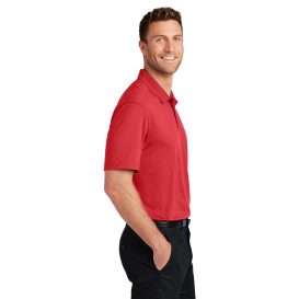 Port Authority K683 City Stretch Flat Knit Polo - Engine Red