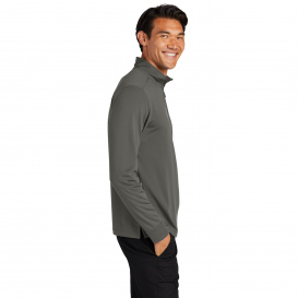 Port Authority K865 C-FREE Snag-Proof 1/4-Zip - Grey-Steel