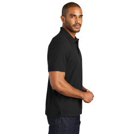 Port Authority K867 C-FREE Cotton Blend Pique Polo - Black