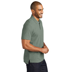 Port Authority K867 C-FREE Cotton Blend Pique Polo - Dark Green Heather