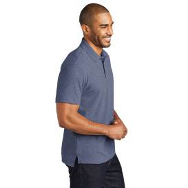 Port Authority K867 C-FREE Cotton Blend Pique Polo - Navy Heather
