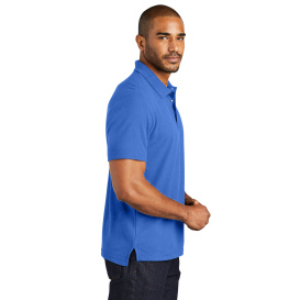 Port Authority K867 C-FREE Cotton Blend Pique Polo - True Blue