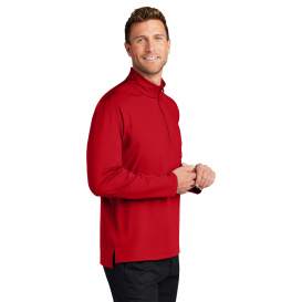 Port Authority K880 C-FREE Double Knit 1/4-Zip - Rich Red