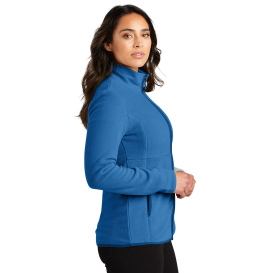 Port Authority L110 Ladies Connection Fleece Jacket - True Blue