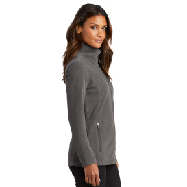 Port Authority L151 Ladies Accord Microfleece Jacket - Pewter