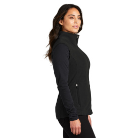 Port Authority L152 Ladies Accord Microfleece Vest - Black