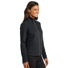 Port Authority L422 Ladies Network Fleece Jacket - Charcoal